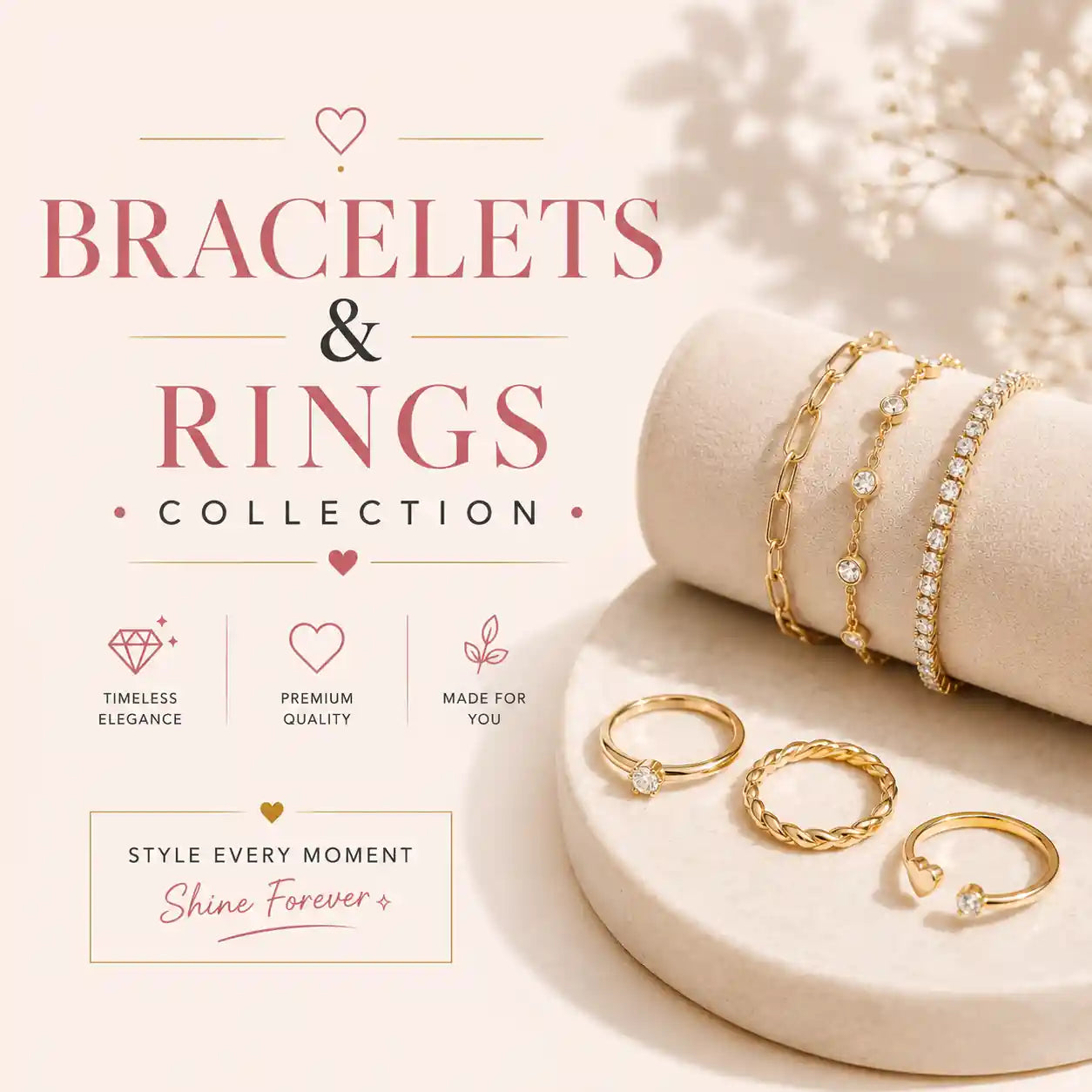 Bracelets & Rings