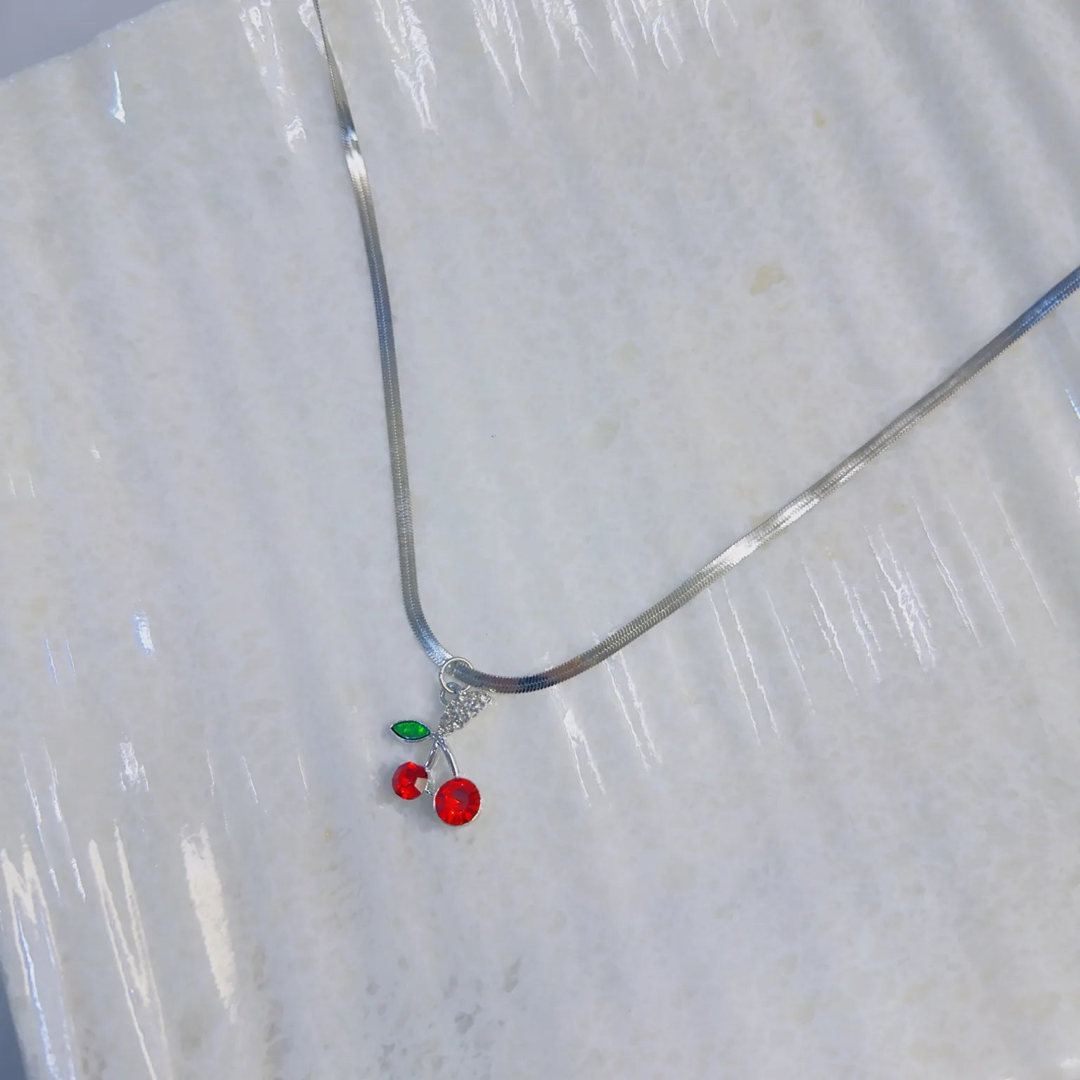 Cherry pendant 🍒