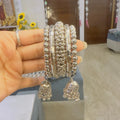 Silver Jhumka Bangles ✨