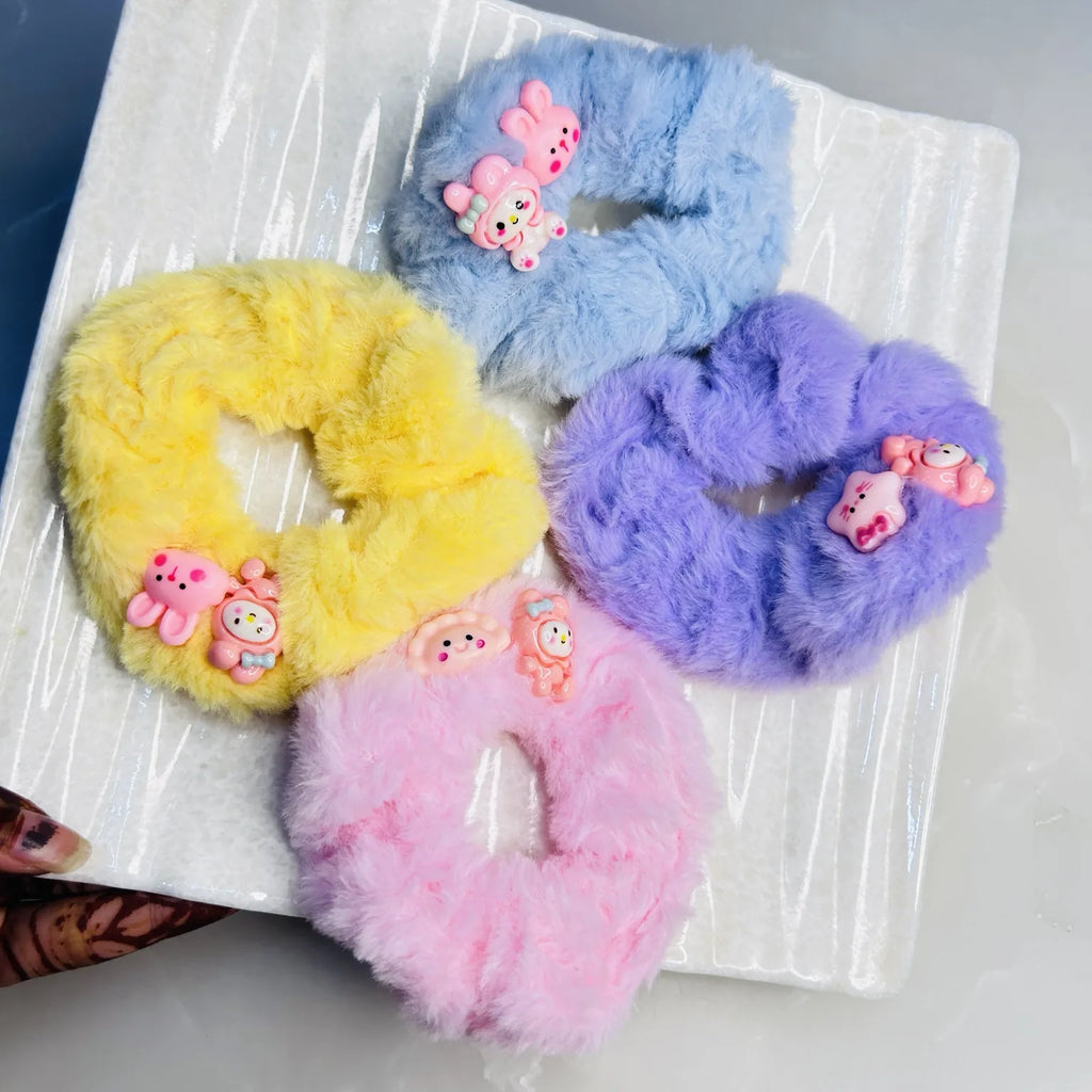 Soft charm scrunchie(1pc)