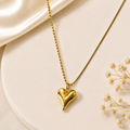 Puffy Heart Necklace ❤️