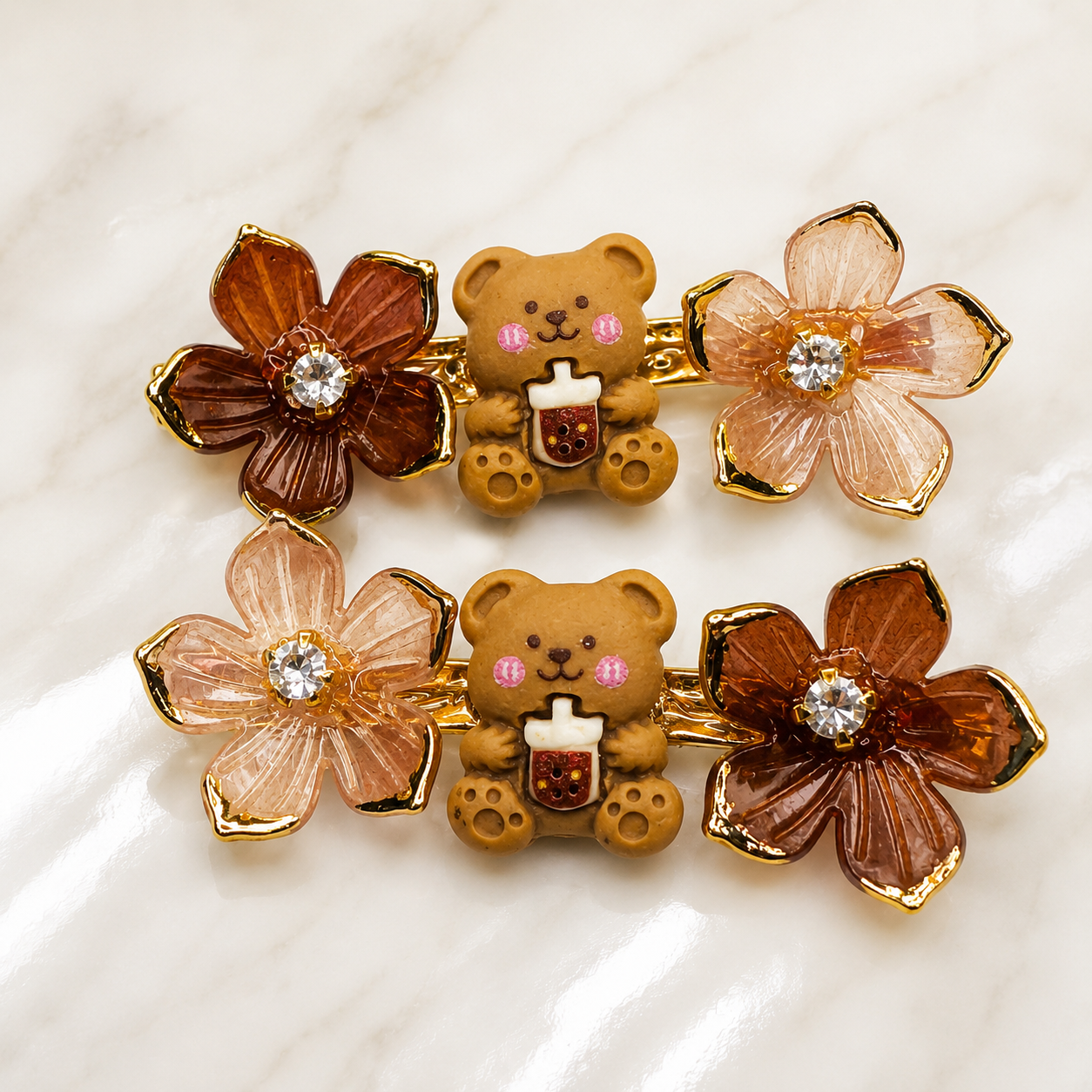 Teddy Hair Clip