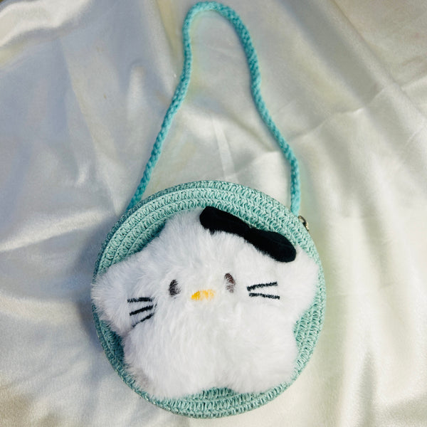 Crochet Kitty Bag
