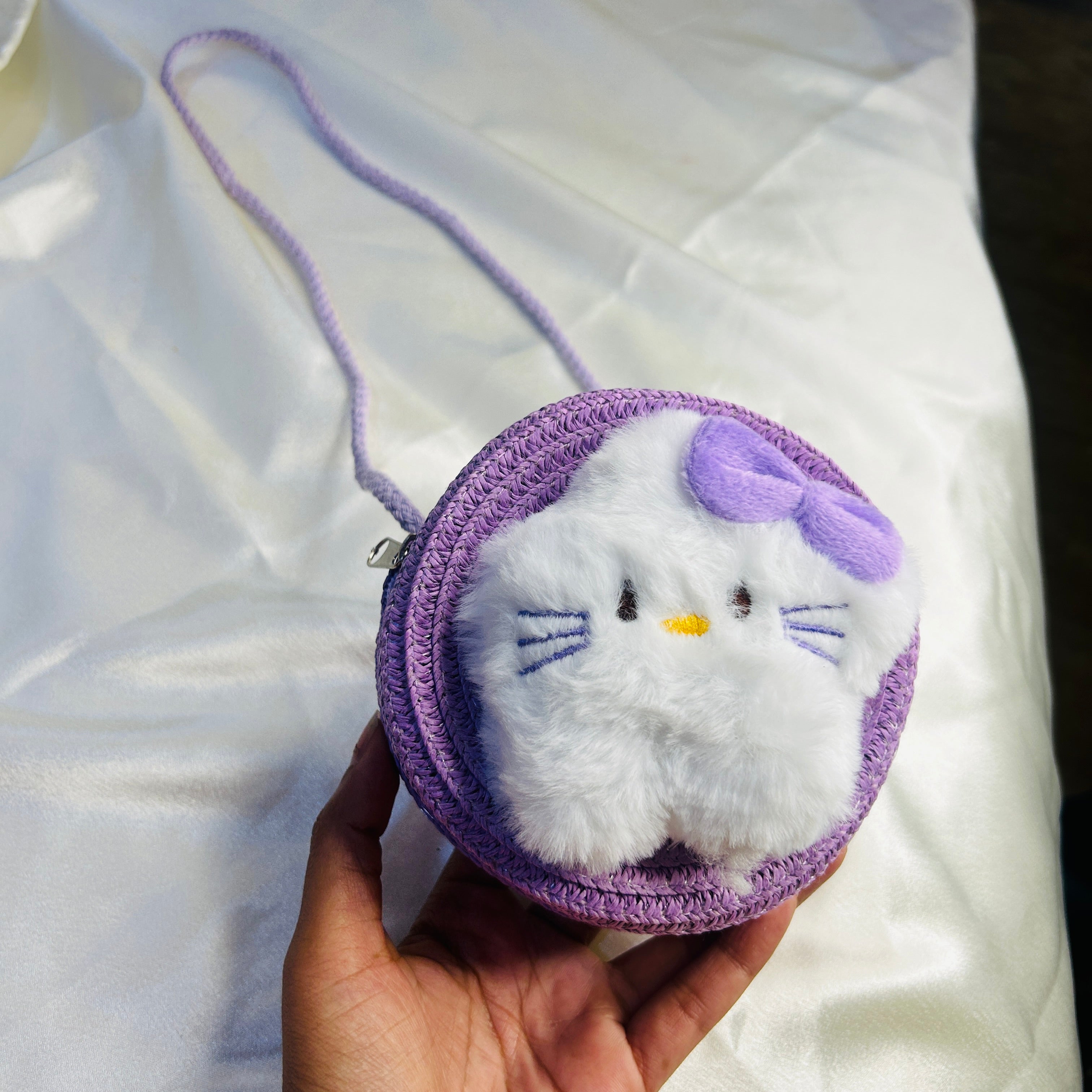 Crochet Kitty Bag