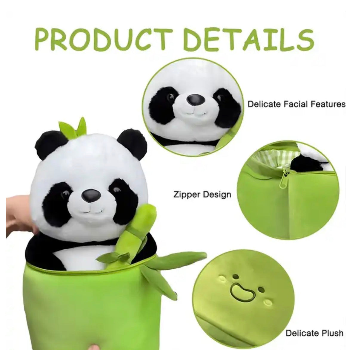 Stuffed Bamboo Panda Plush Toy