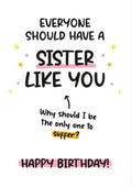 For sister