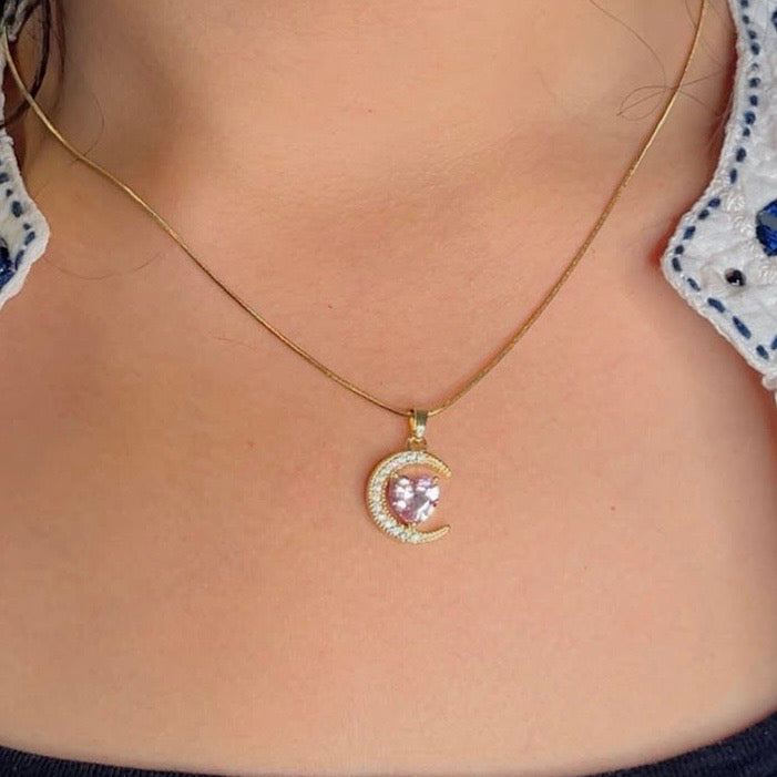 Luna Heart Necklace