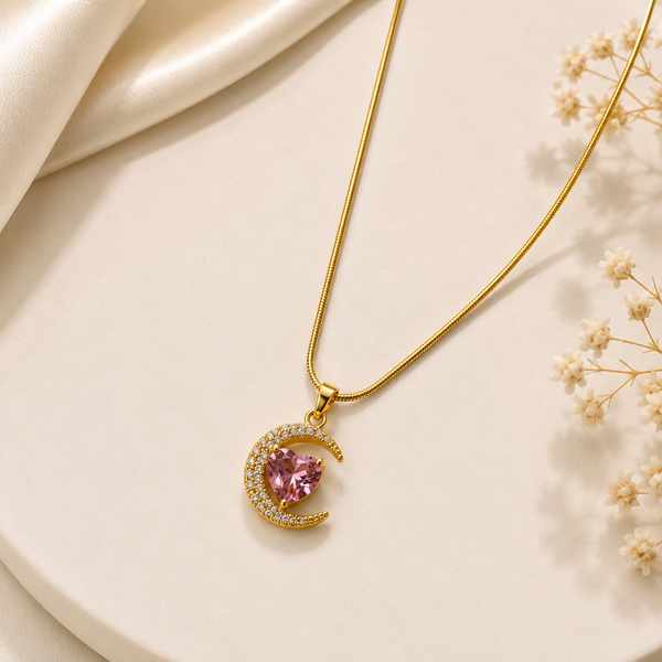 Luna Heart Necklace