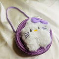 Crochet Kitty Bag