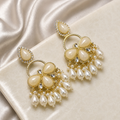 White Pearl Jhumka