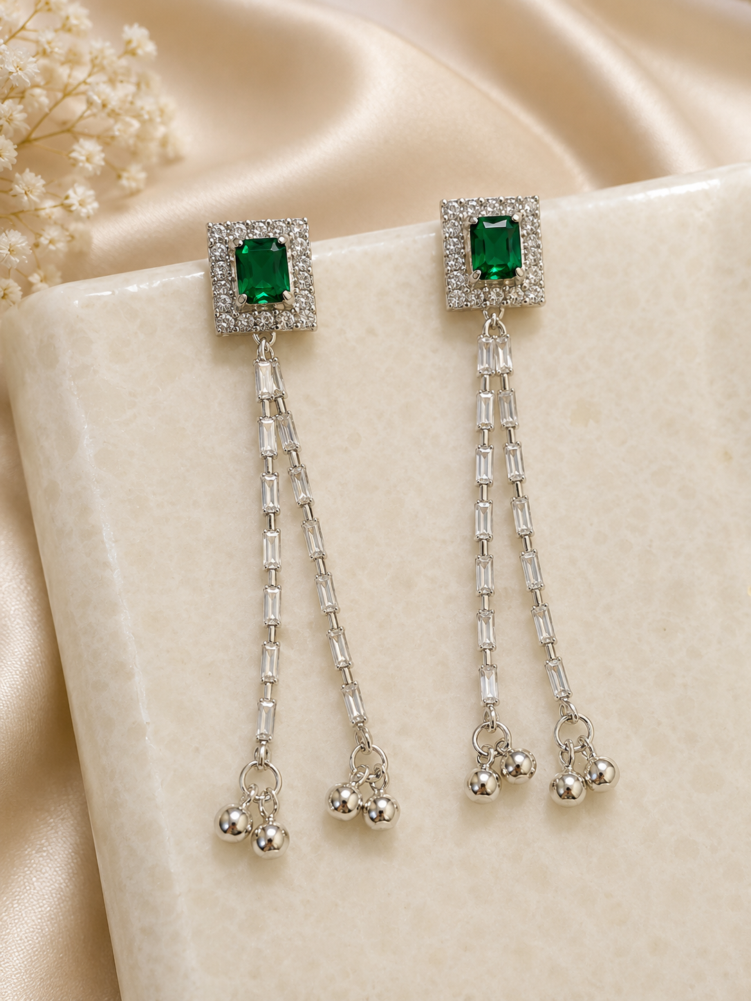Crystal Kashmiri Jhumka