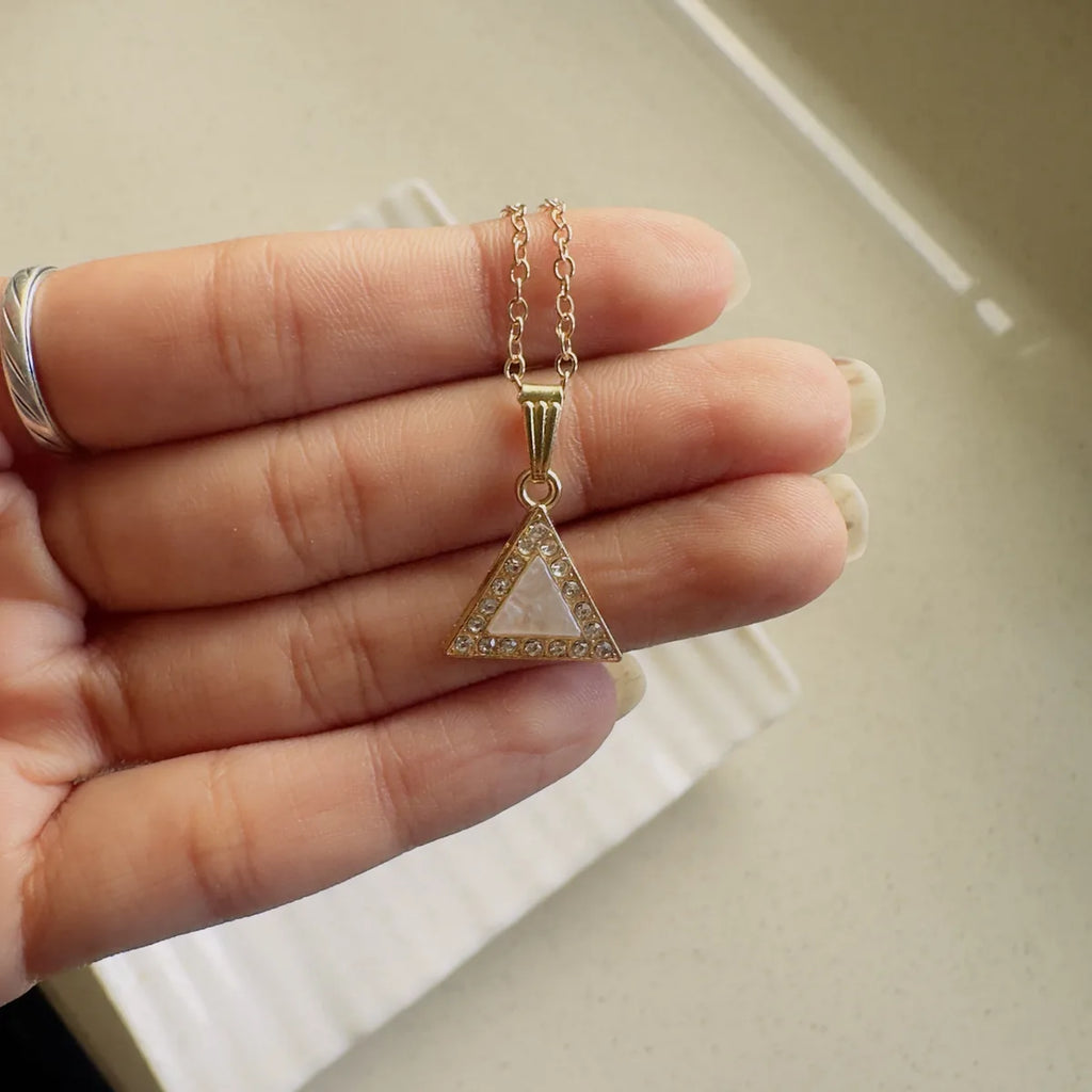Triangle Necklace ✨