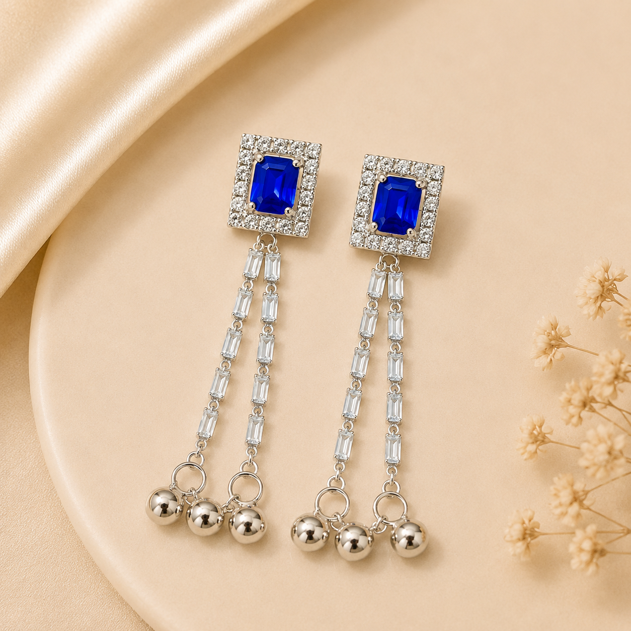 Crystal Kashmiri Jhumka