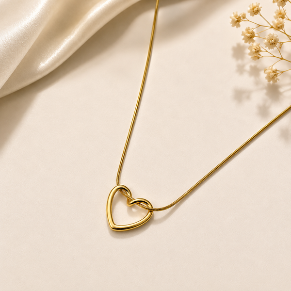 Minimal Heart Necklace♥️
