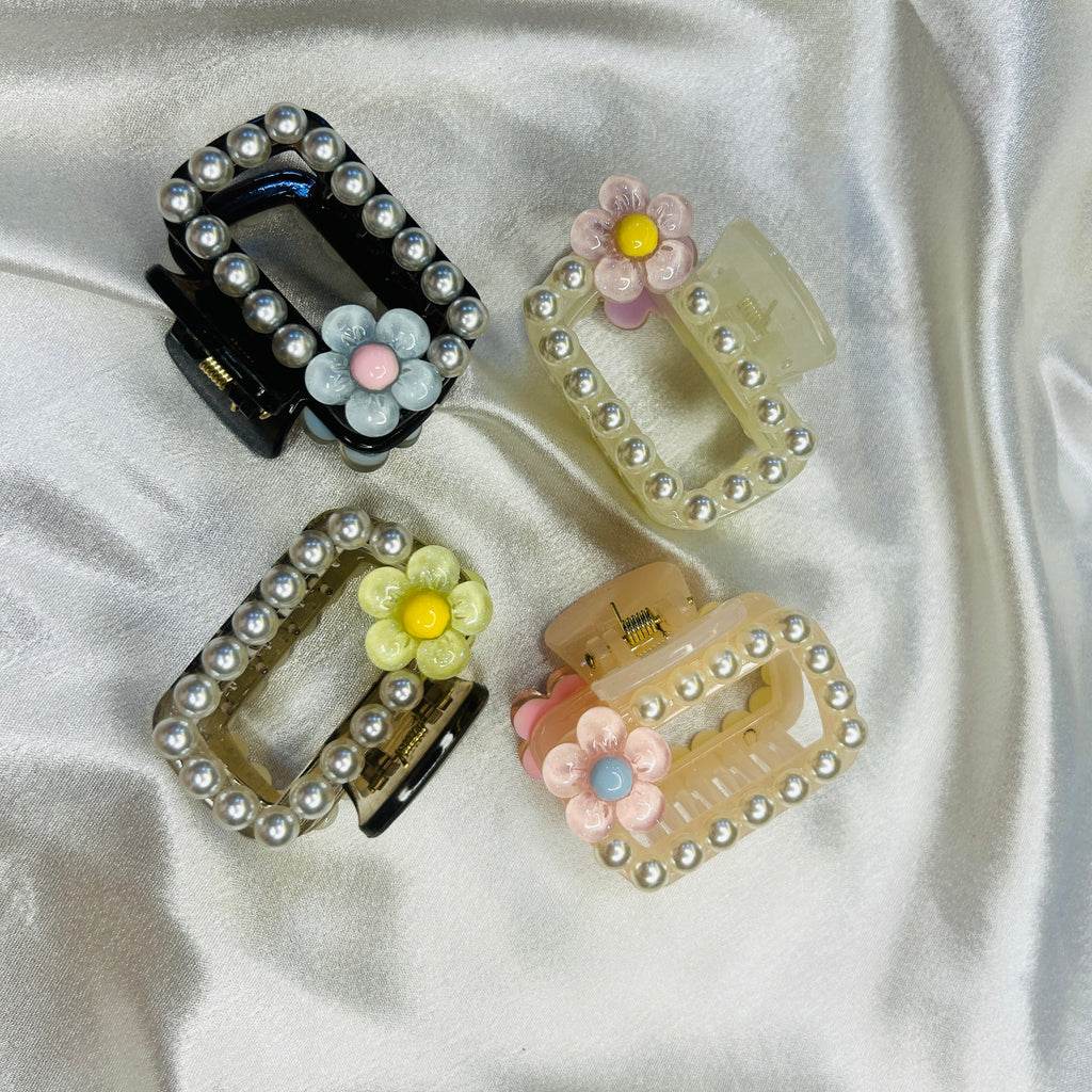 Beaded Flower Clutch(1pc)