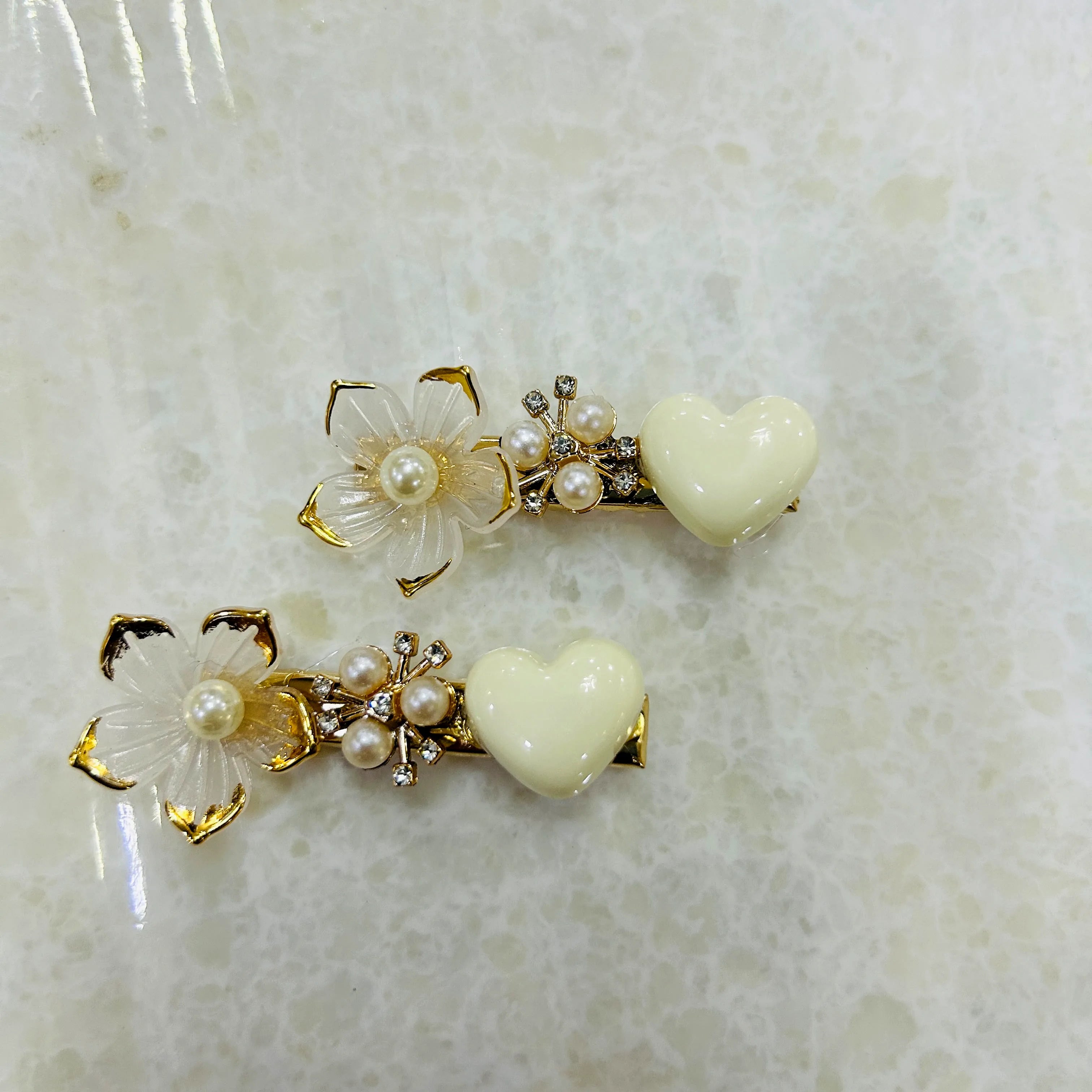 Heart Bloom Hairclip