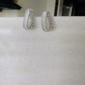 Crystal Loop Earrings ✨