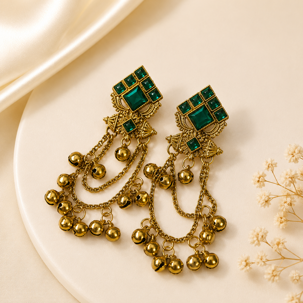 Mystic Kashmiri Jhumkas