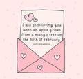For boyfriend/ girlfriend