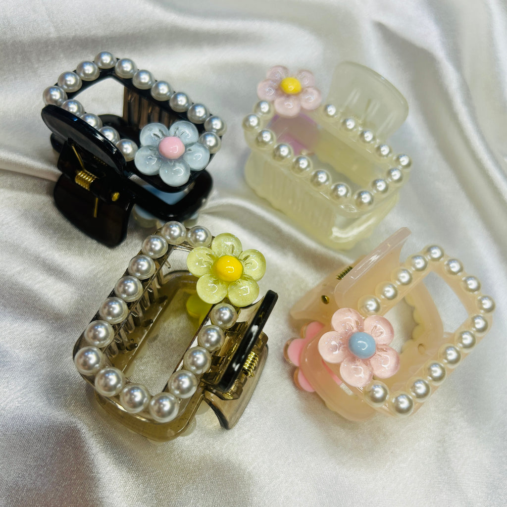 Beaded Flower Clutch(1pc)