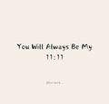 For love