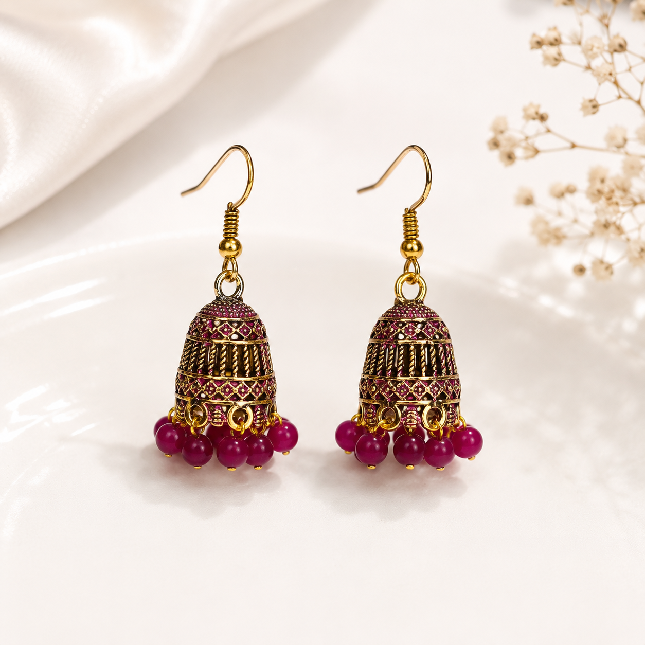 Bead Jhumka
