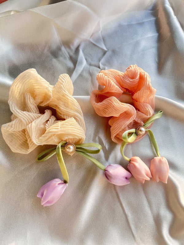 Tulip Scrunchie(1pc)